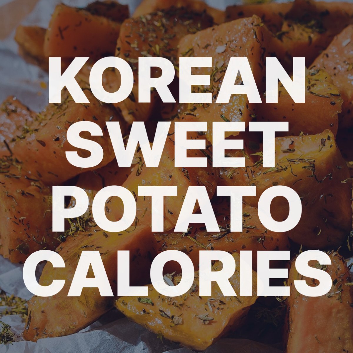 Korean sweet potato calories 220241